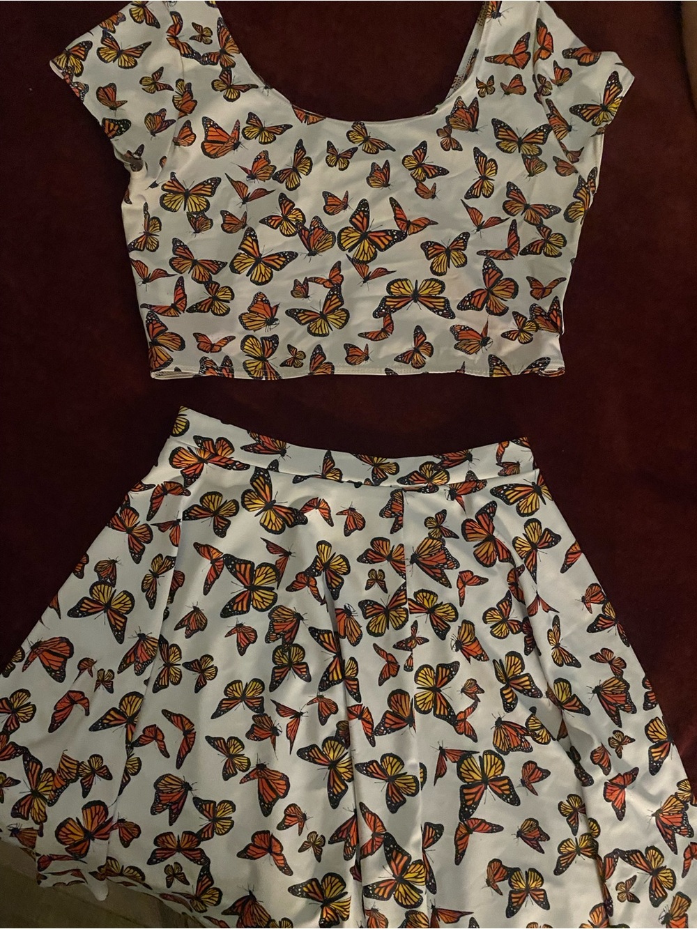 Blackmilk Flutterby Two-Piece Butterfly Skirt Set!!